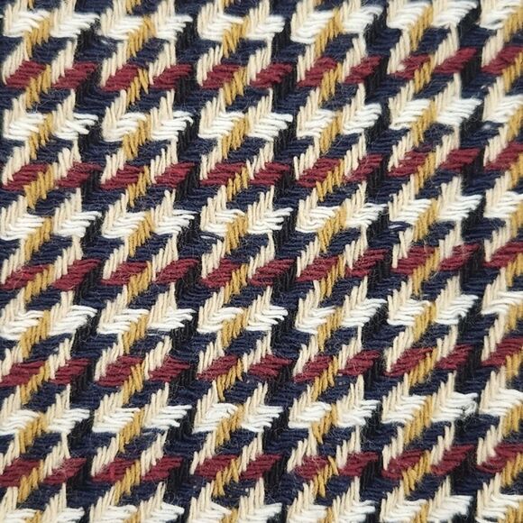 Zara Belted Tweed Mini Skirt Size Medium High Waist Multicolor Preppy Academia - Picture 7 of 10